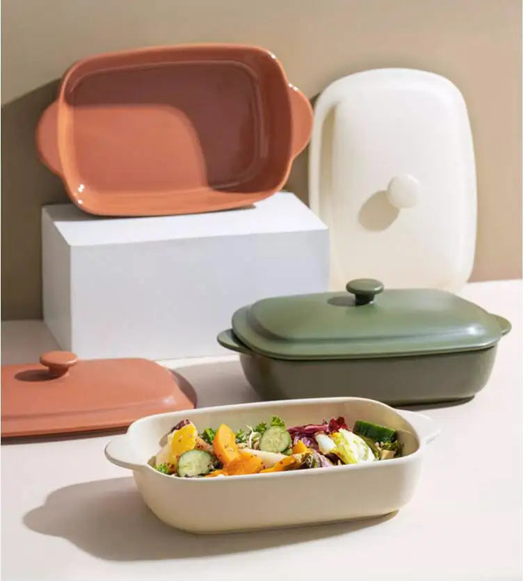 Ceramic baking dish