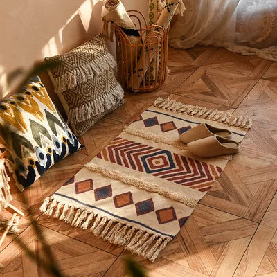 Tapis bohème coloré Yoku